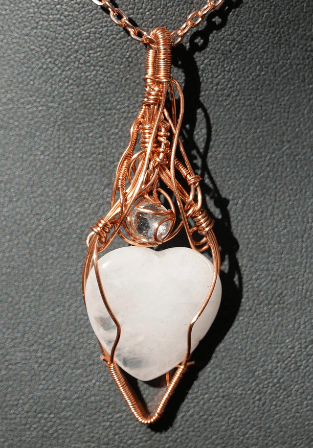 Coeur de Quartz et zircon