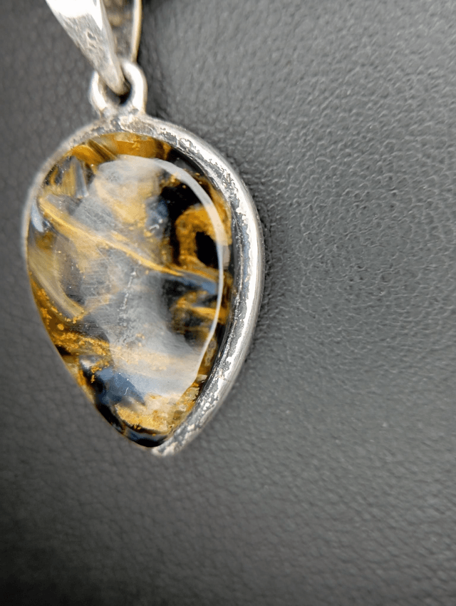 Pendentif argent Pietersite 
