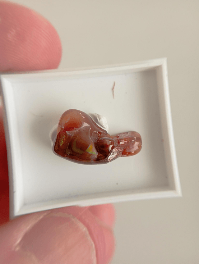 Agate feu